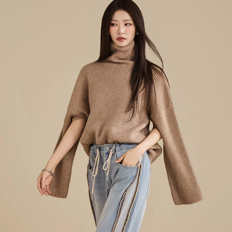 E3209 Multi-way Turtleneck Knit - Image 2