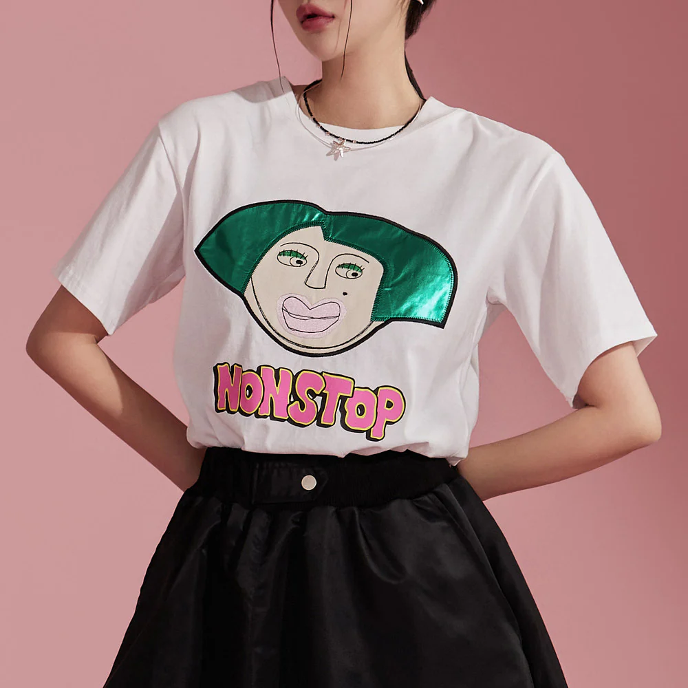 E3291 Printed Top - Image 2
