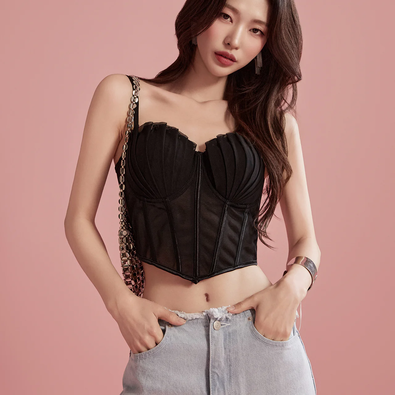 E3379 Sheer Bustier - Image 2