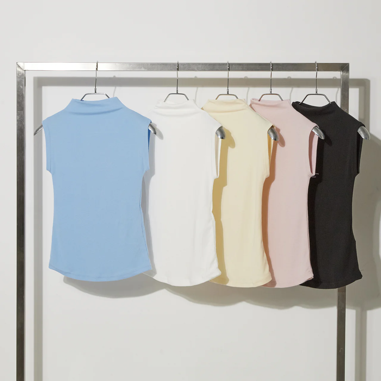 E3436 Half-High Neck Top - Image 2