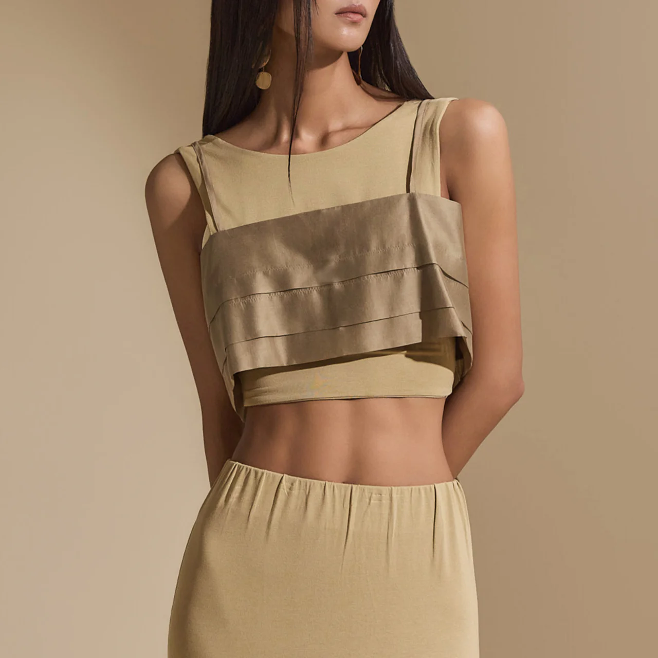 E3443 Pintuck Bustier - Image 2