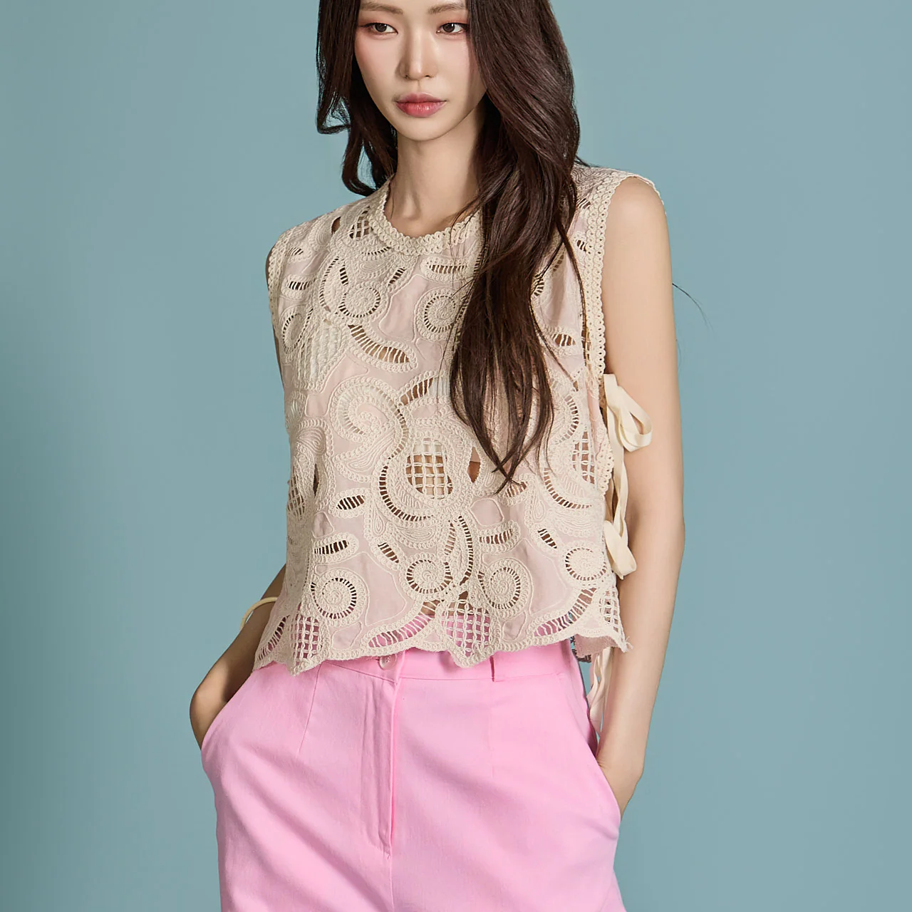 E3471 Lace Top - Image 2