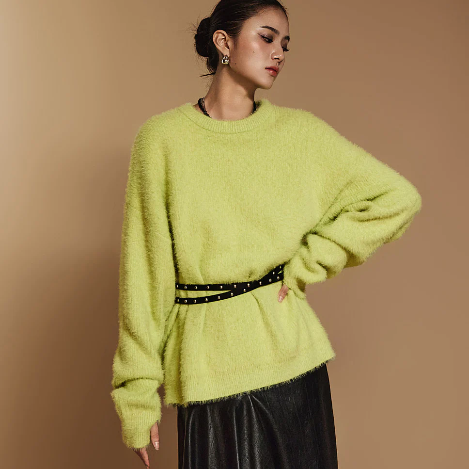 E3551 Mohair Warmer Knit - Image 2