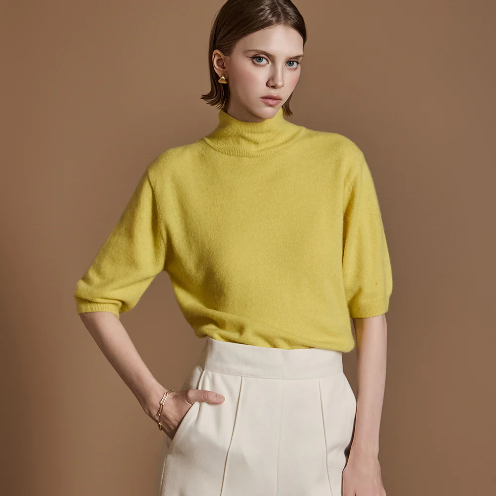 E3577 Wool Turtleneck Knit - Image 2