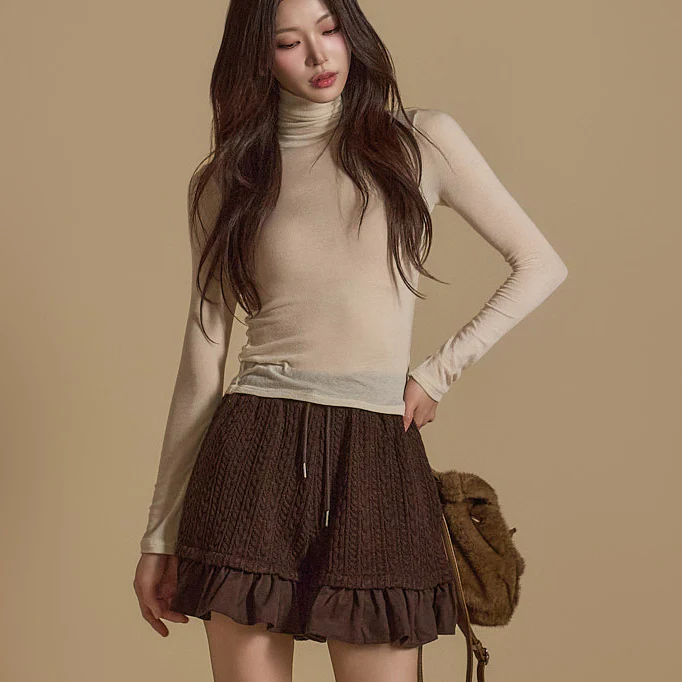 E3587 Turtleneck Top - Image 2