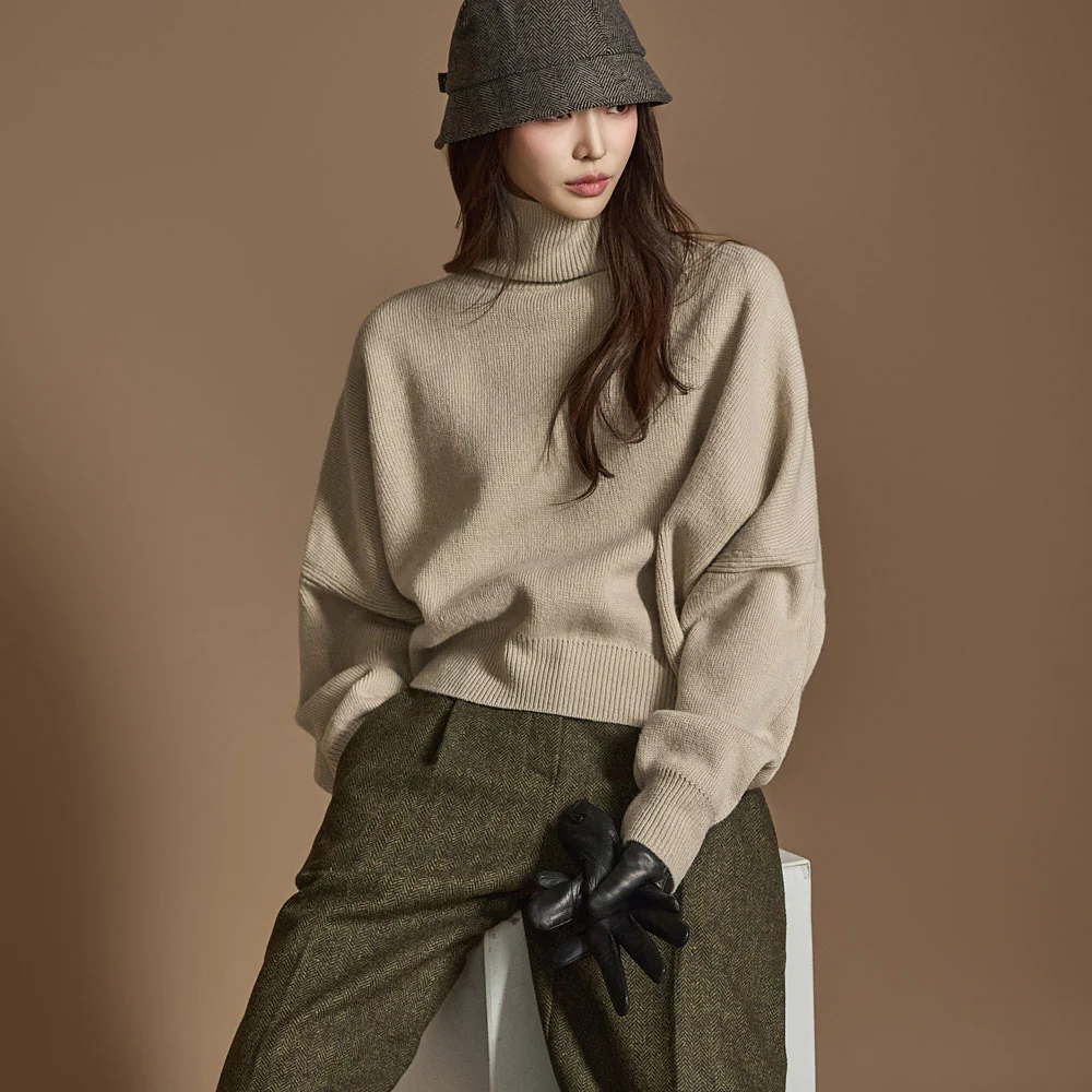 E3622 Turtleneck wool Knit - Image 2