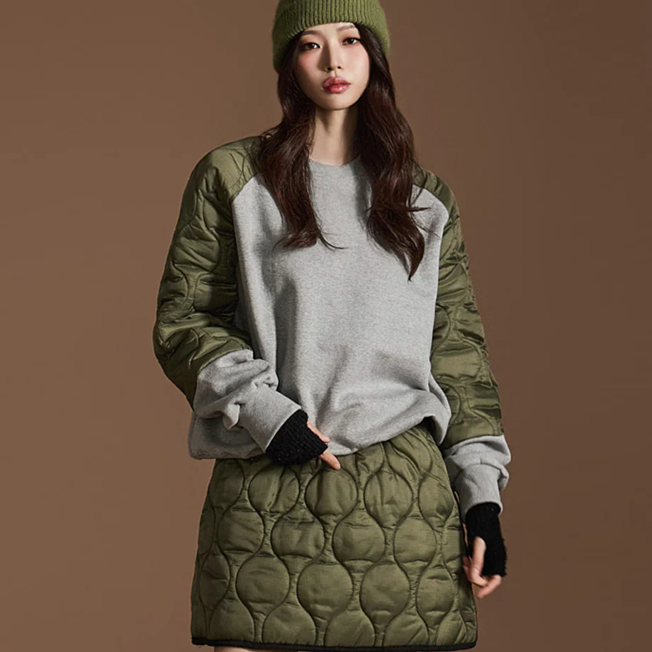 E3649 Quilted Sweatshirt - Image 2
