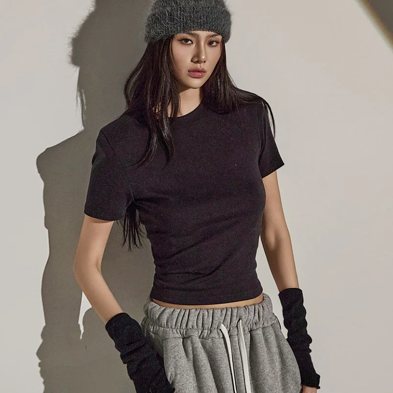 E3674 Basic Short Sleeve Top - Image 2