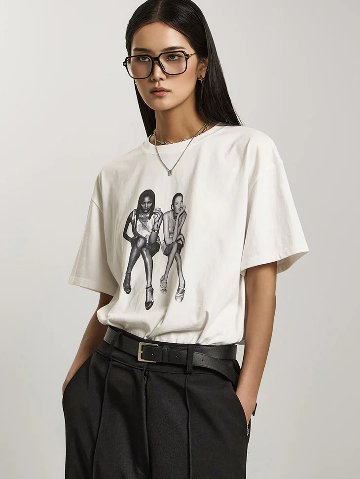 E3751 Printed T-Shirt