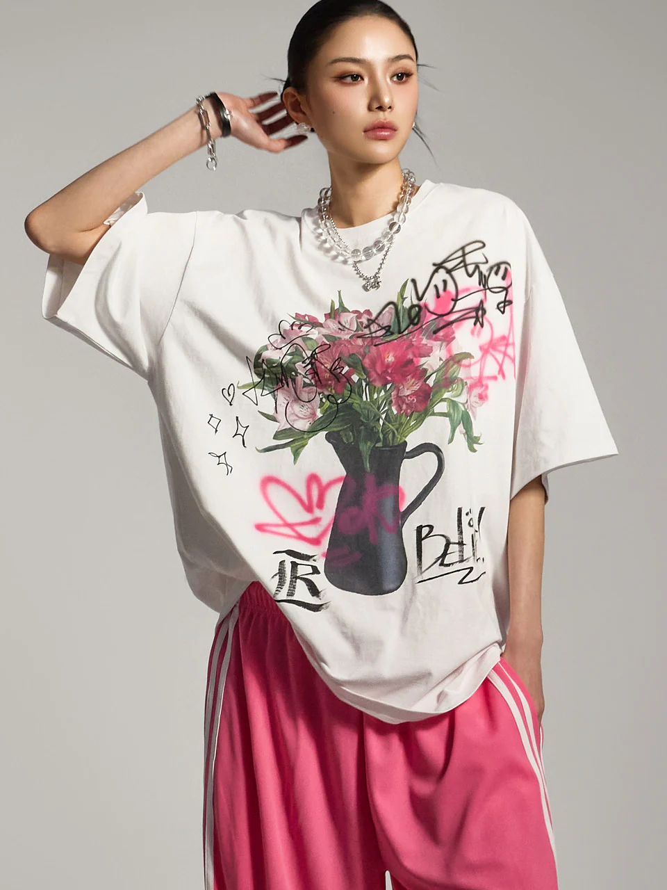 E3789 Printed T-Shirt