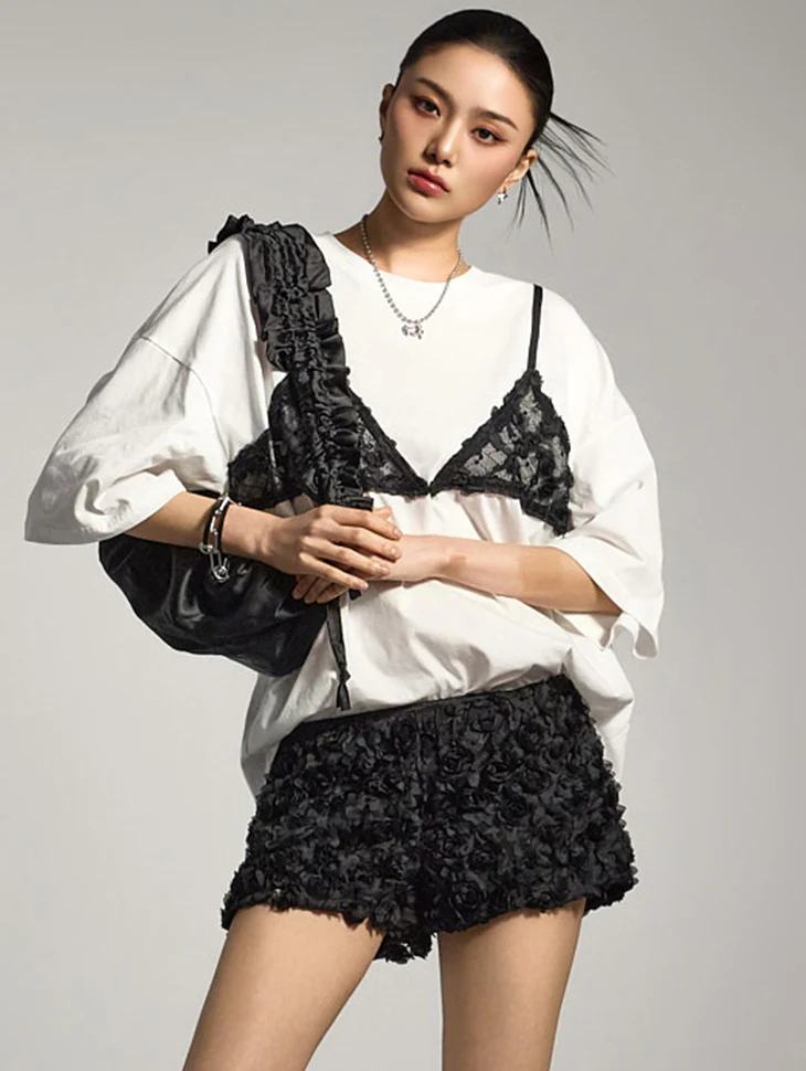E3790 Lace T-Shirt