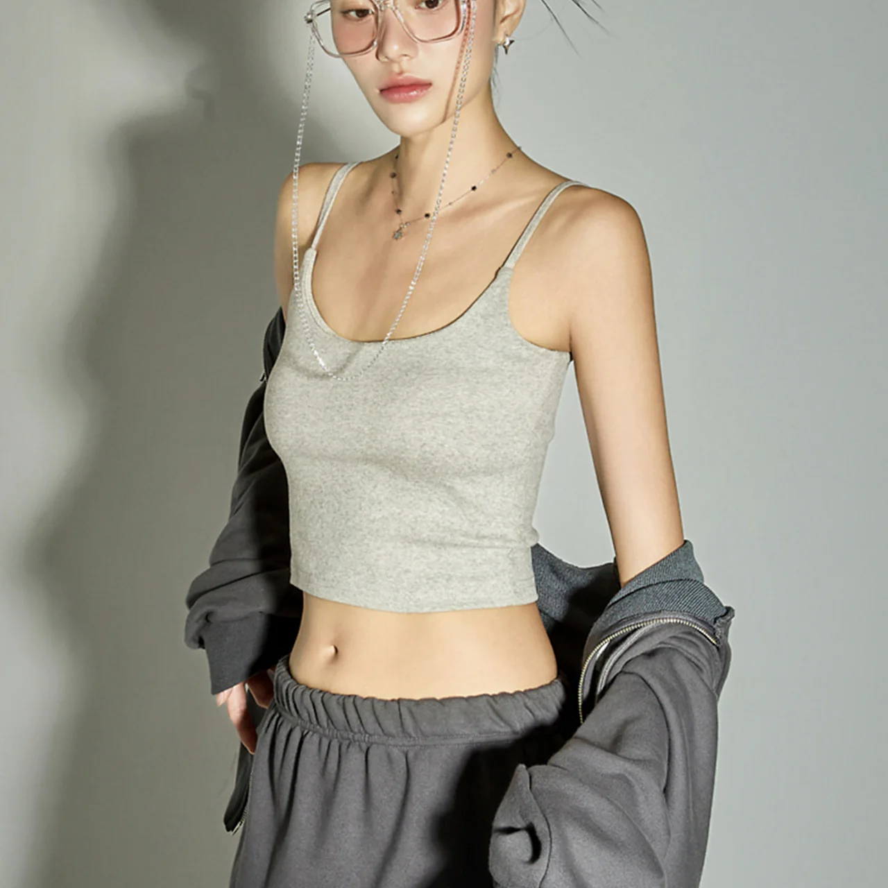 E3792 Inner Cap Sleeveless Top - Image 2