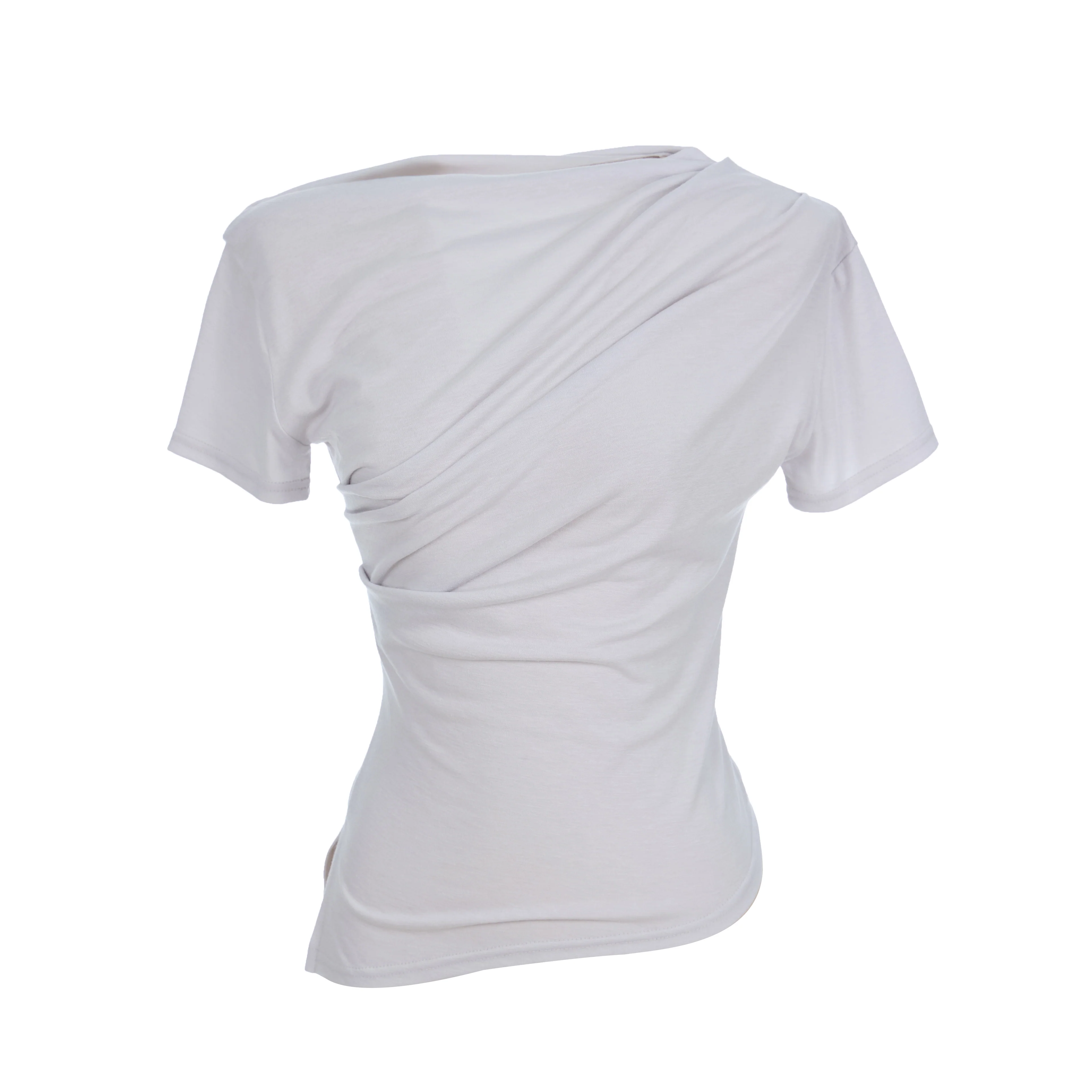 E3836 Shirring T-shirt - Image 2
