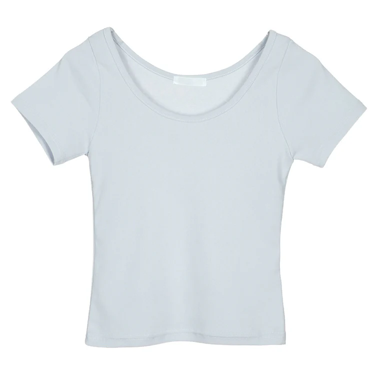 E3839 U-Neck T-Shirt - Image 2