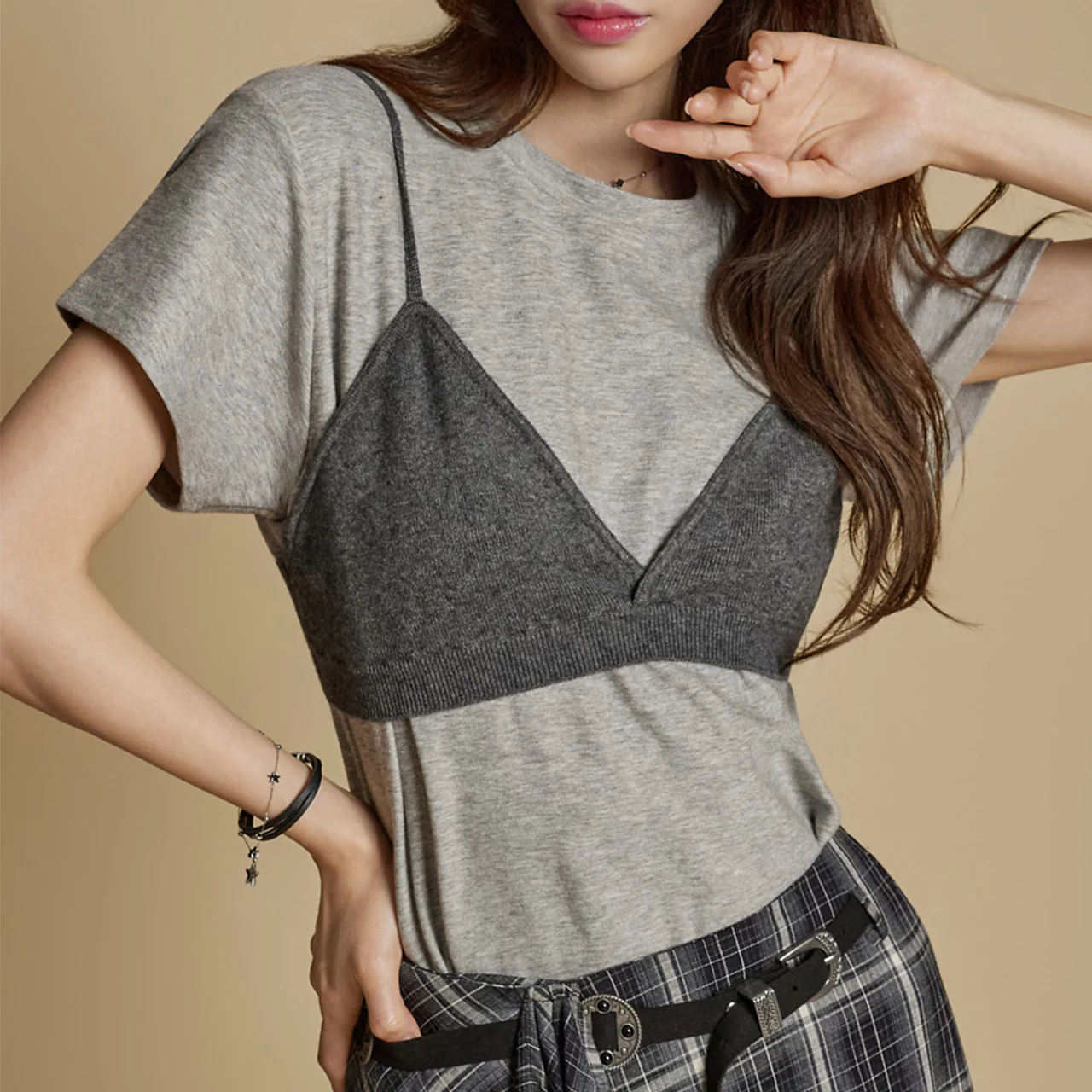 E3942 Knit Bustier - Image 2