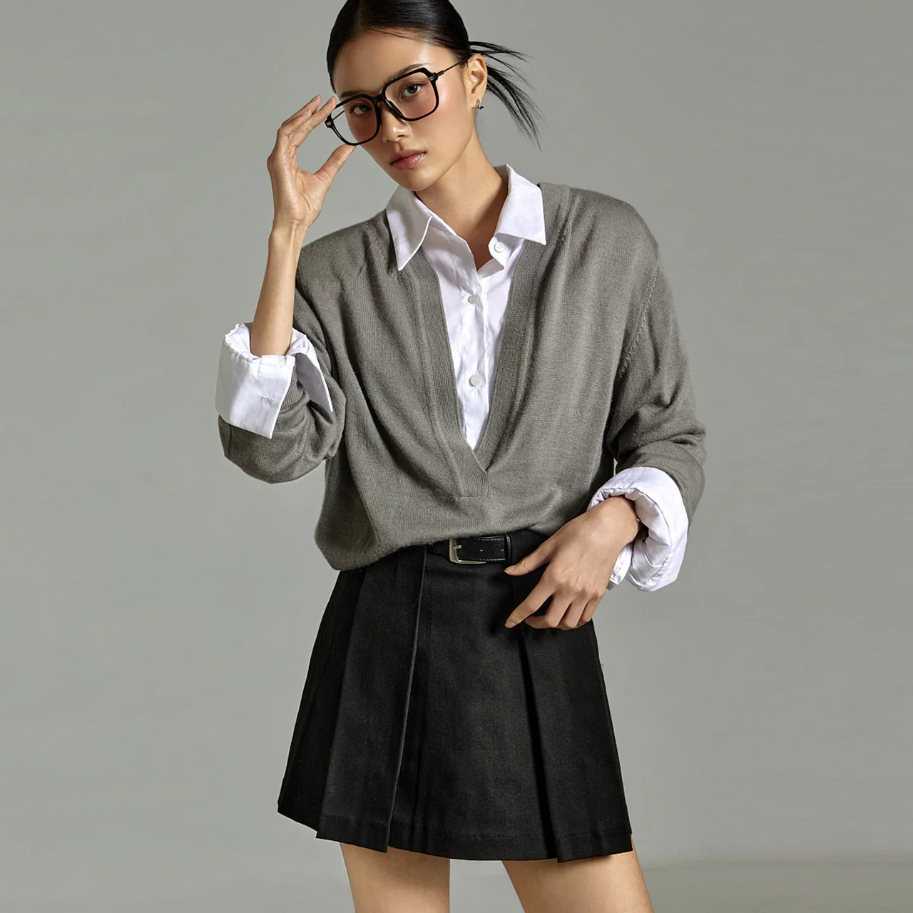 E3954 Layered Knit - Image 2