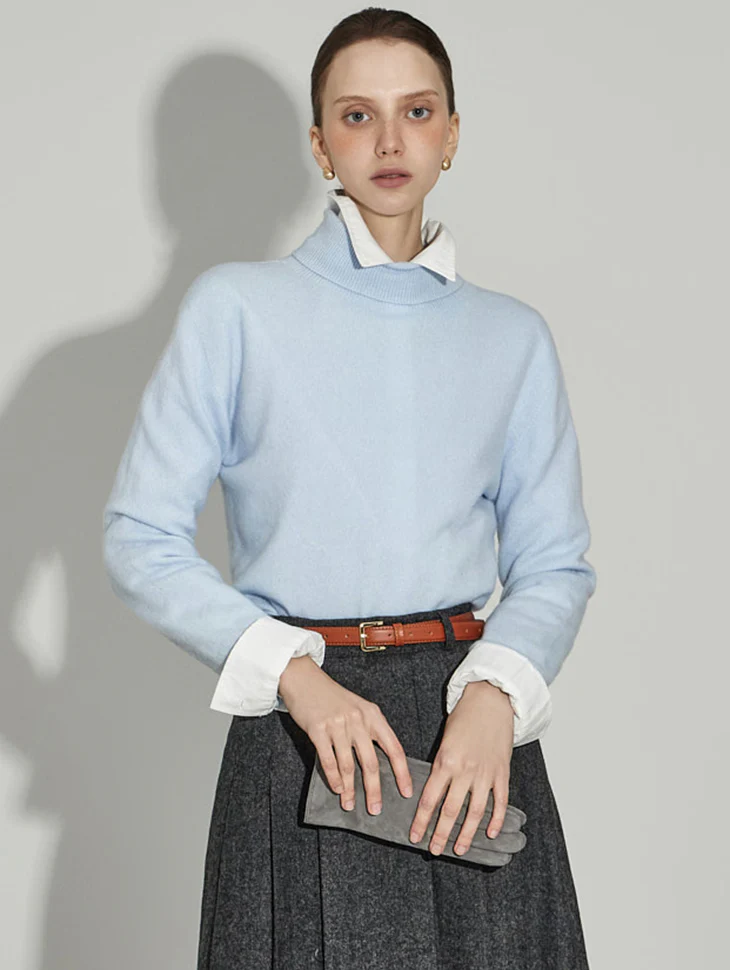 E3960 High-Neck Knit