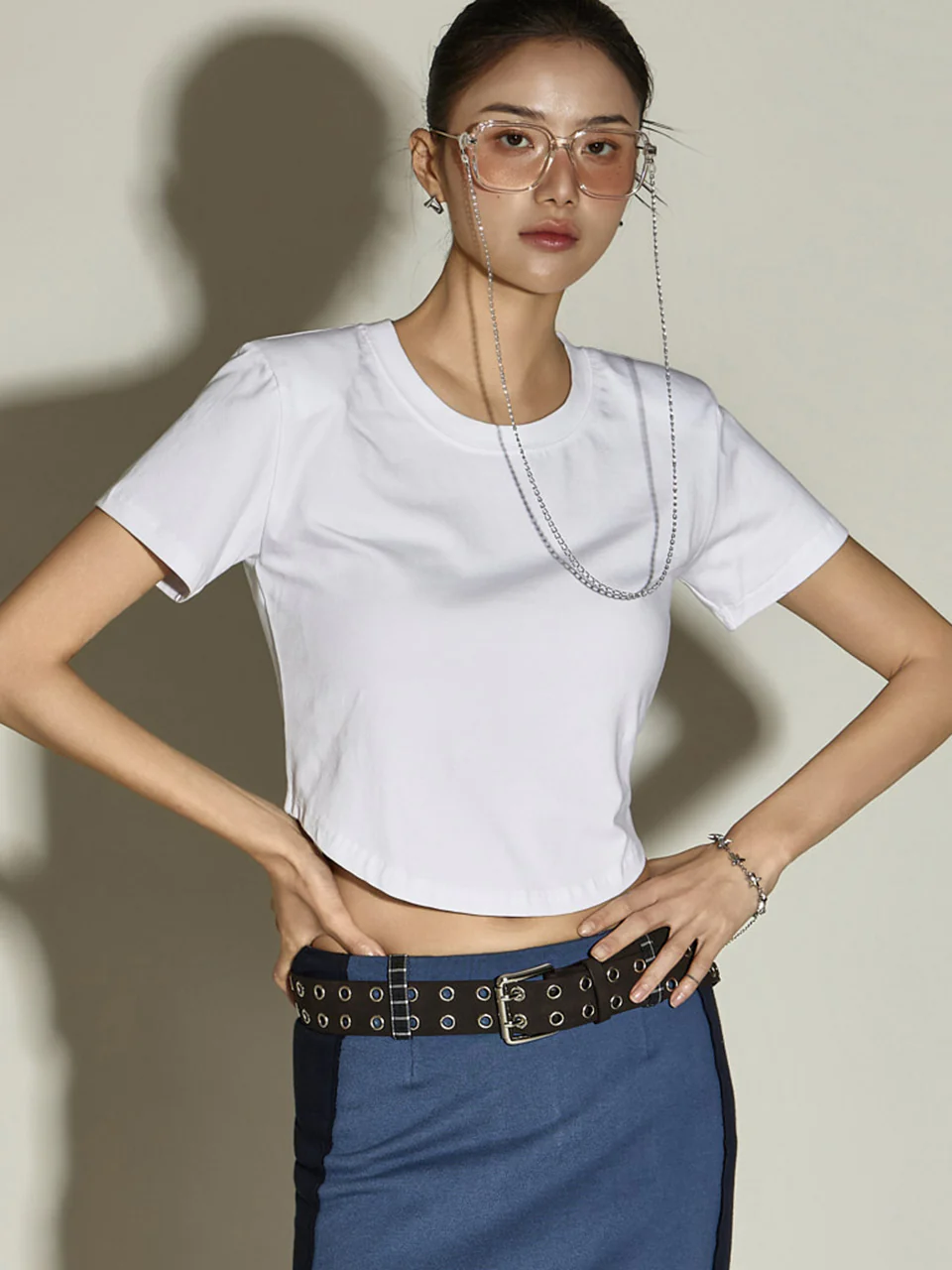 E3990 Cropped Top