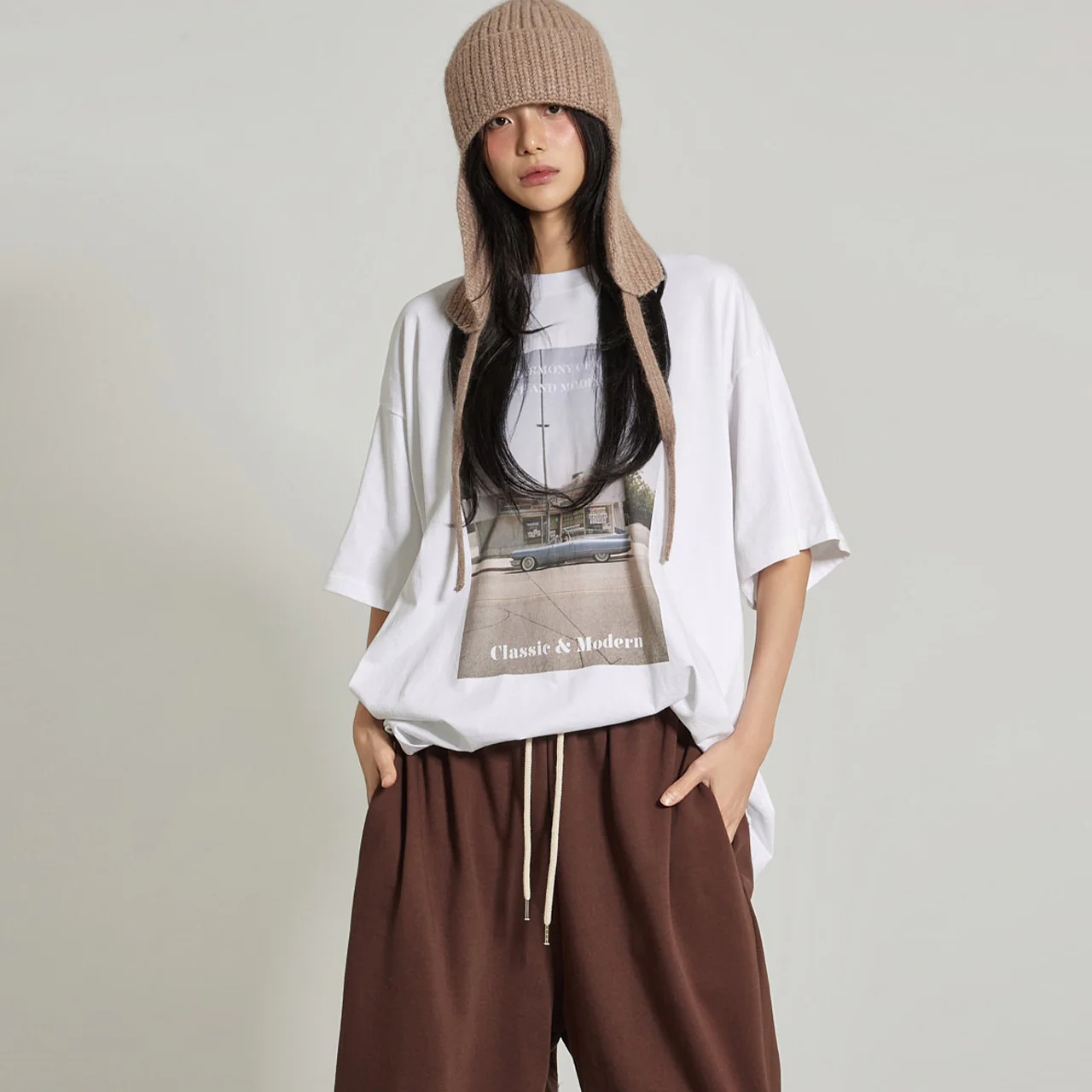 E4034 Printed Top - Image 2