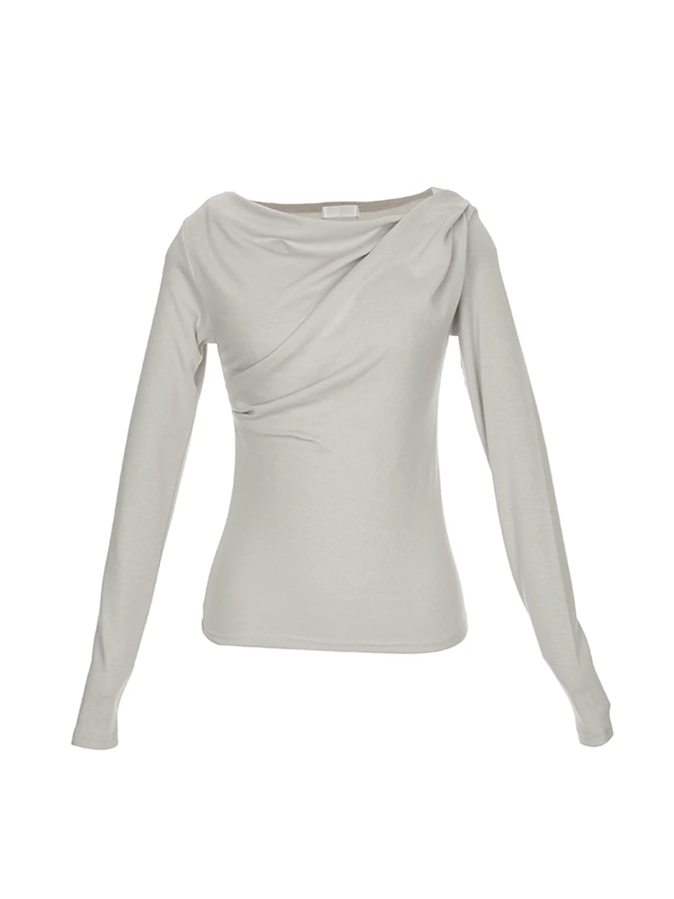 E4040 Shirred Fleece Top