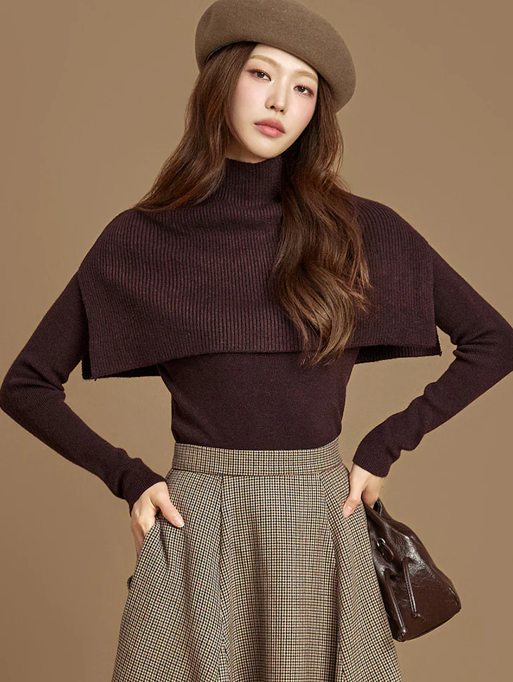 E4046 Cape Knit