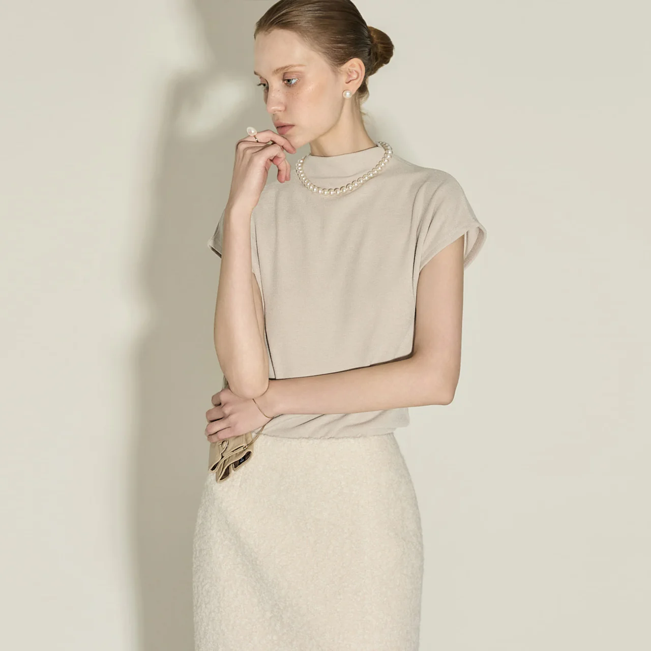 E4050 High Neck Top - Image 2
