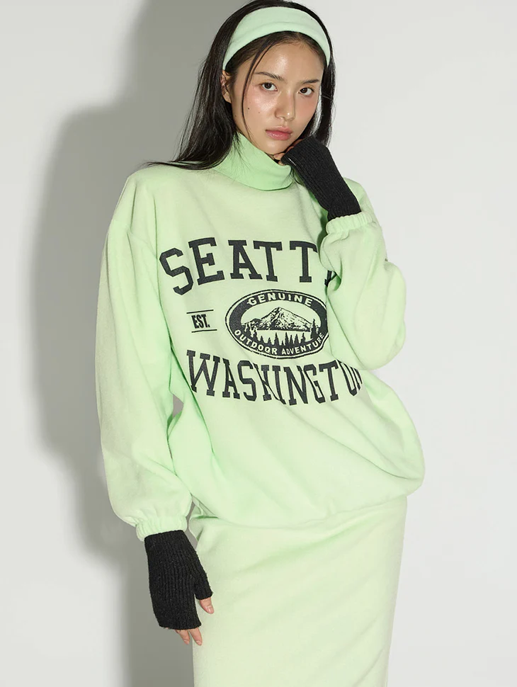 E4066 Fleece T-Shirt with Hairband
