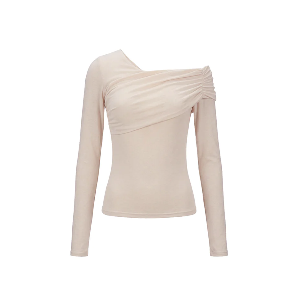 E4104 Shirred Off-Shoulder Top - Image 2