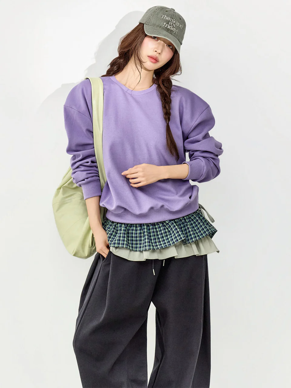 E4113 Drop Shoulder Sweatshirts