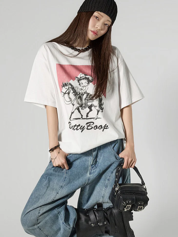 E4135 Printed Top