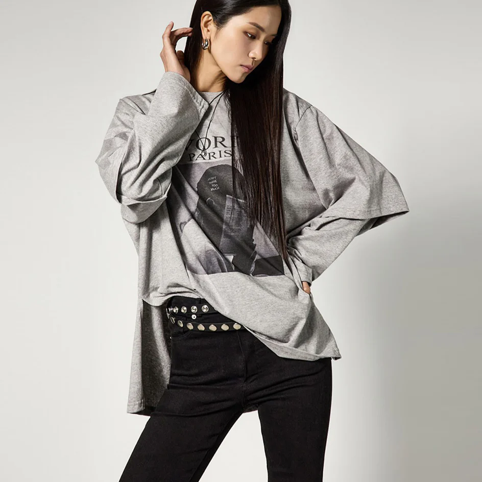 E4146 Layered Print Top - Image 2