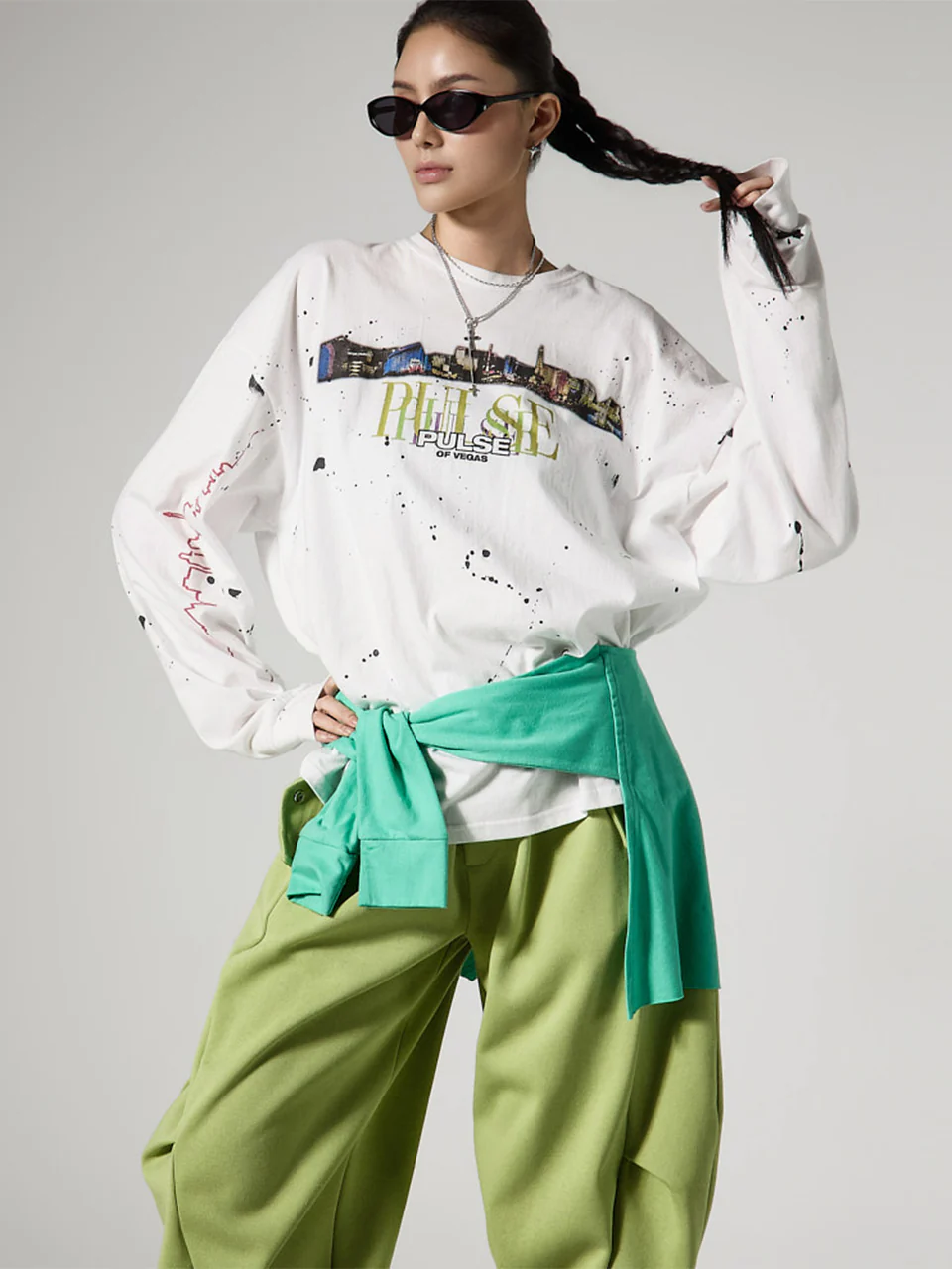 E4150 Hand-Painted Lettering Top