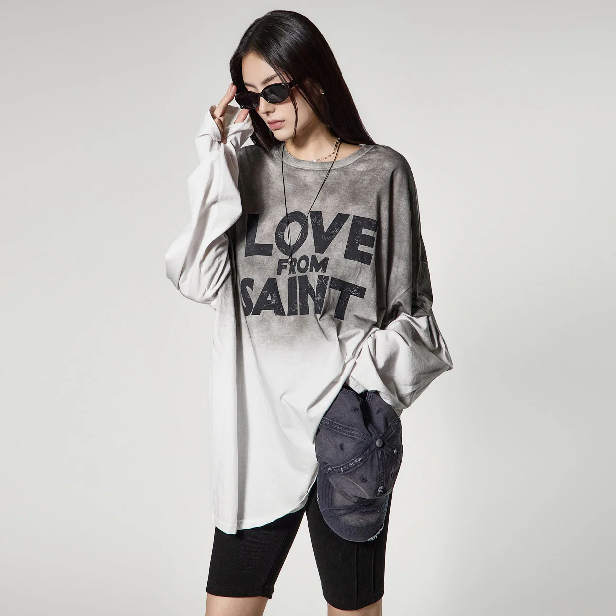 E4203 Gradient Lettering Top - Image 2