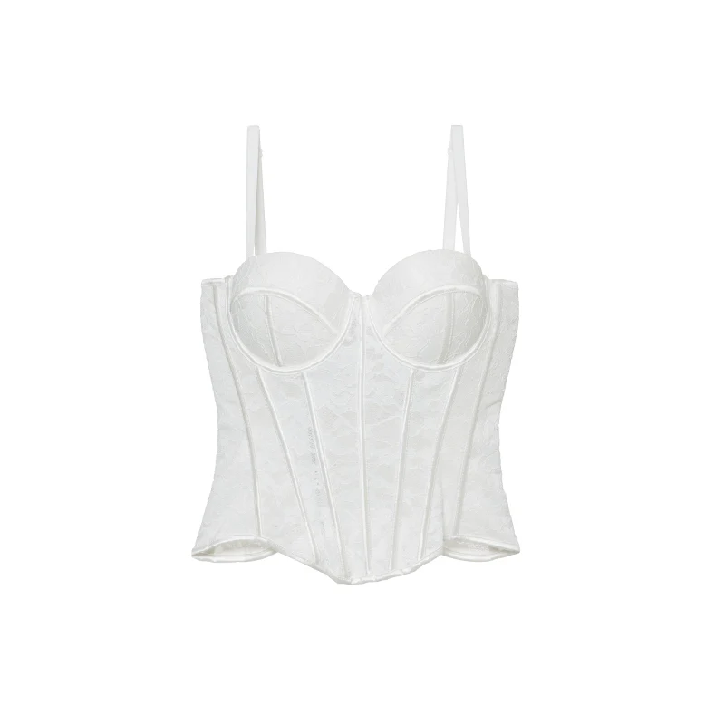 E4209 Lace Corset Bustier - Image 2