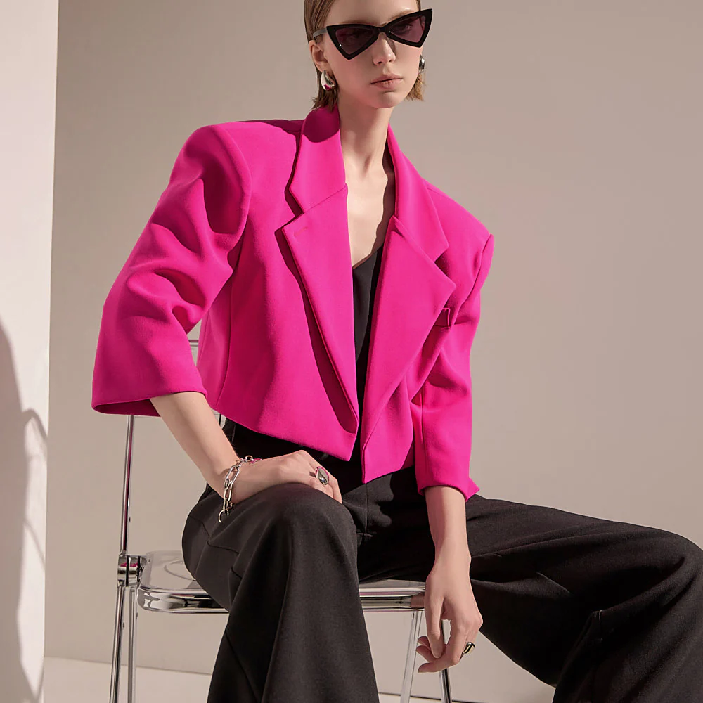J1943 Vivid Crop Jacket - Image 2