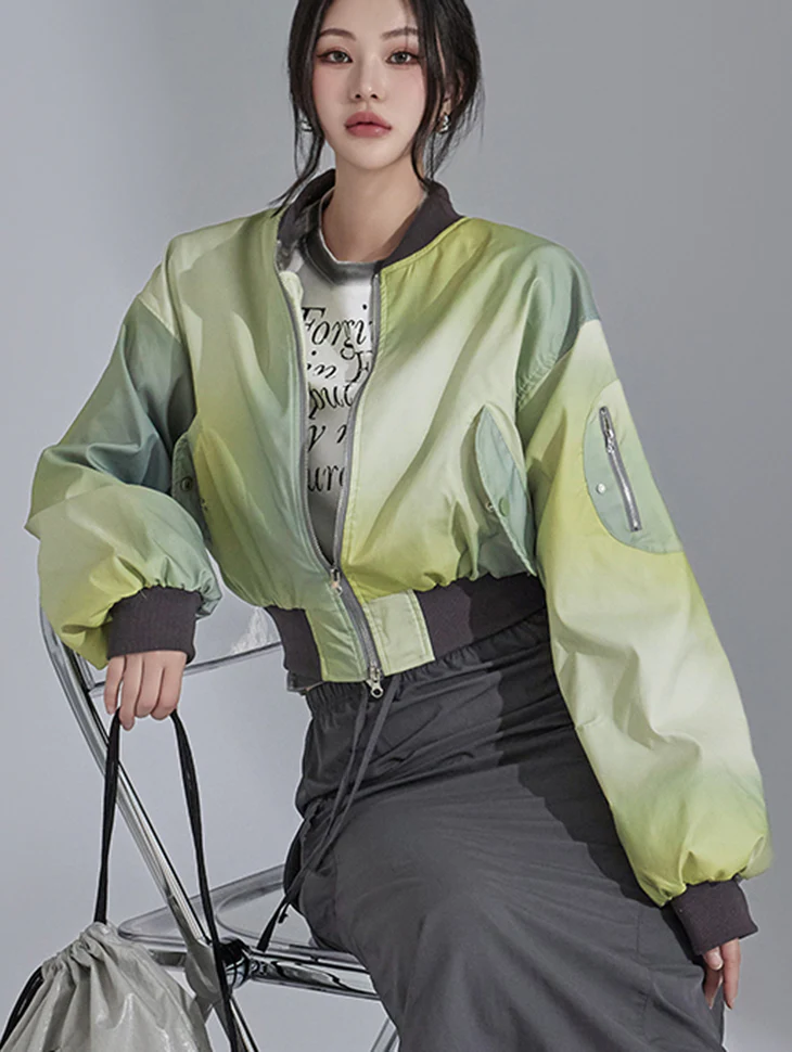 J2292 Color Gradation Blouson