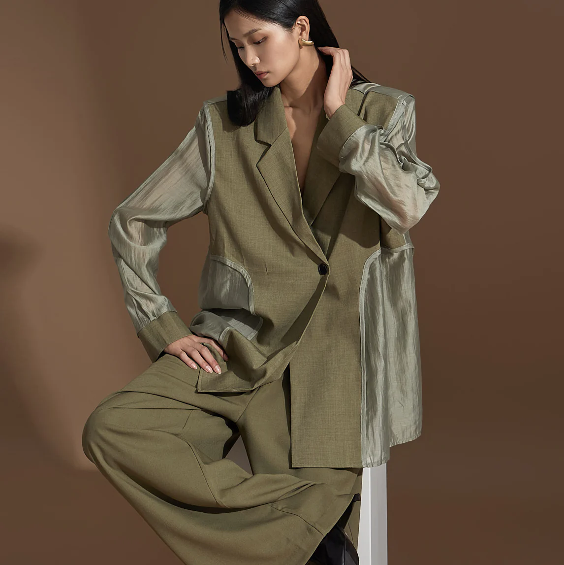 J2299 Contrast Color Jacket - Image 2