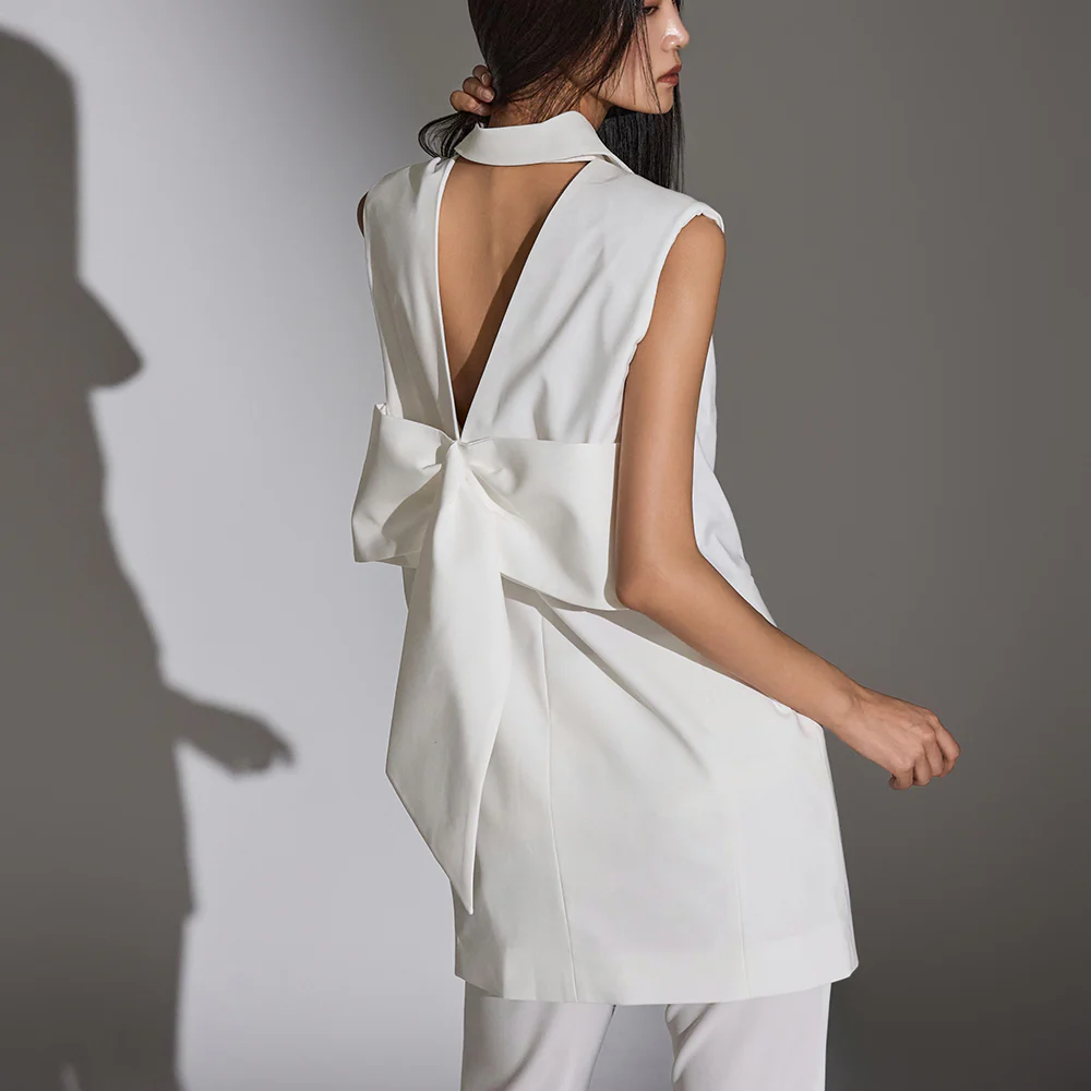 J2316 Back Ribbon Vest - Image 2