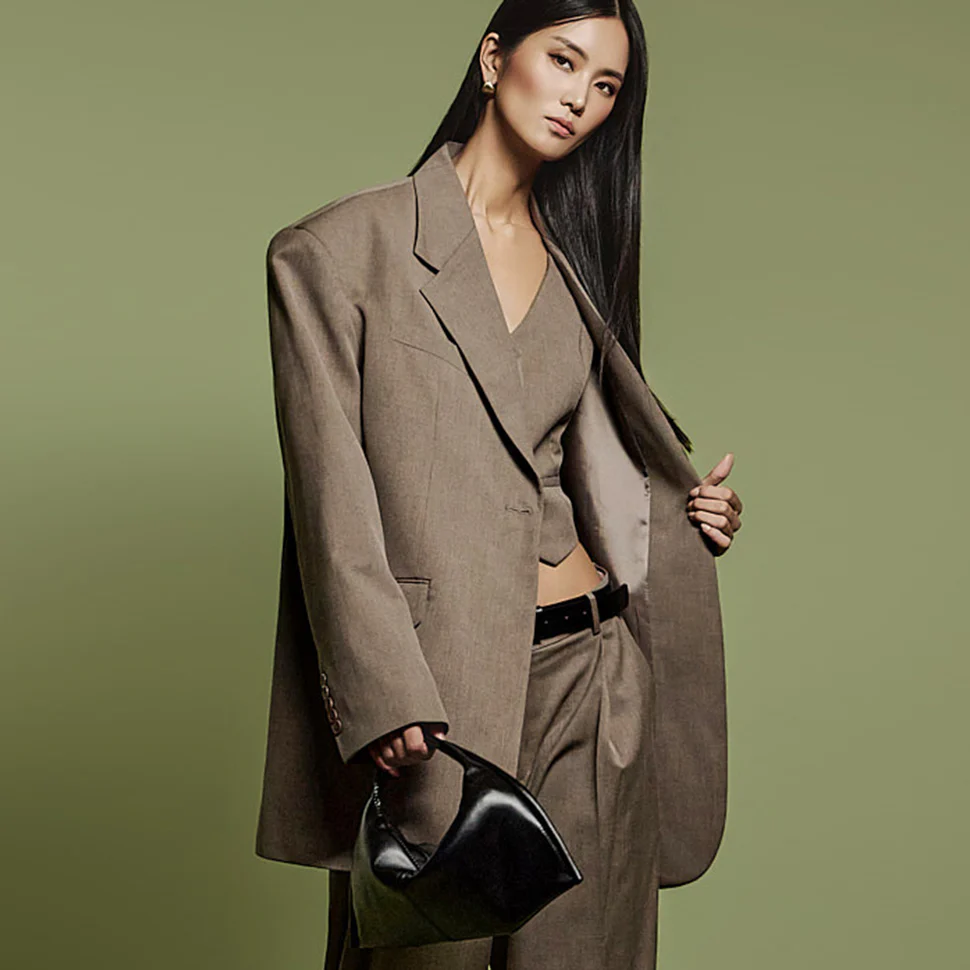 J2379 One Button Jacket - Image 2