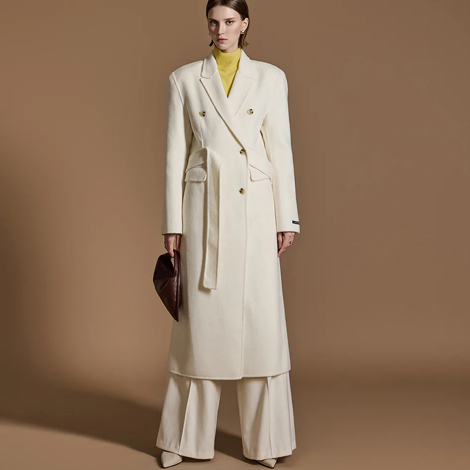 J2417 Wool Long coat - Image 2
