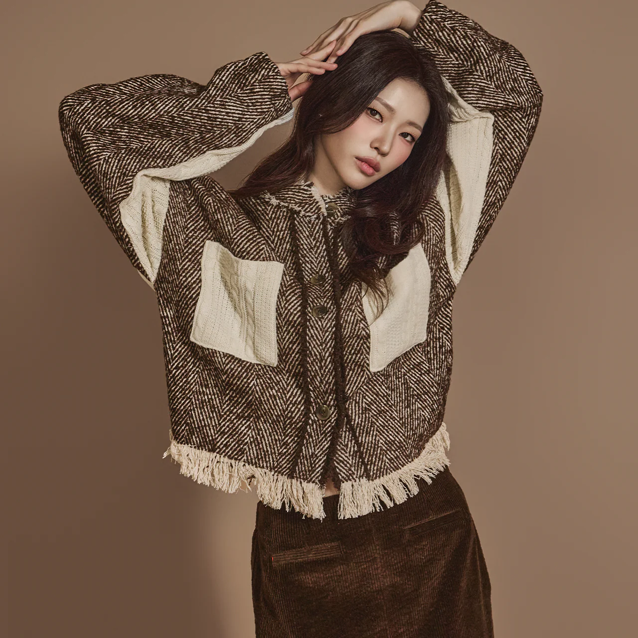 J2427 Twist Fringe Jumper Jacket - Image 2