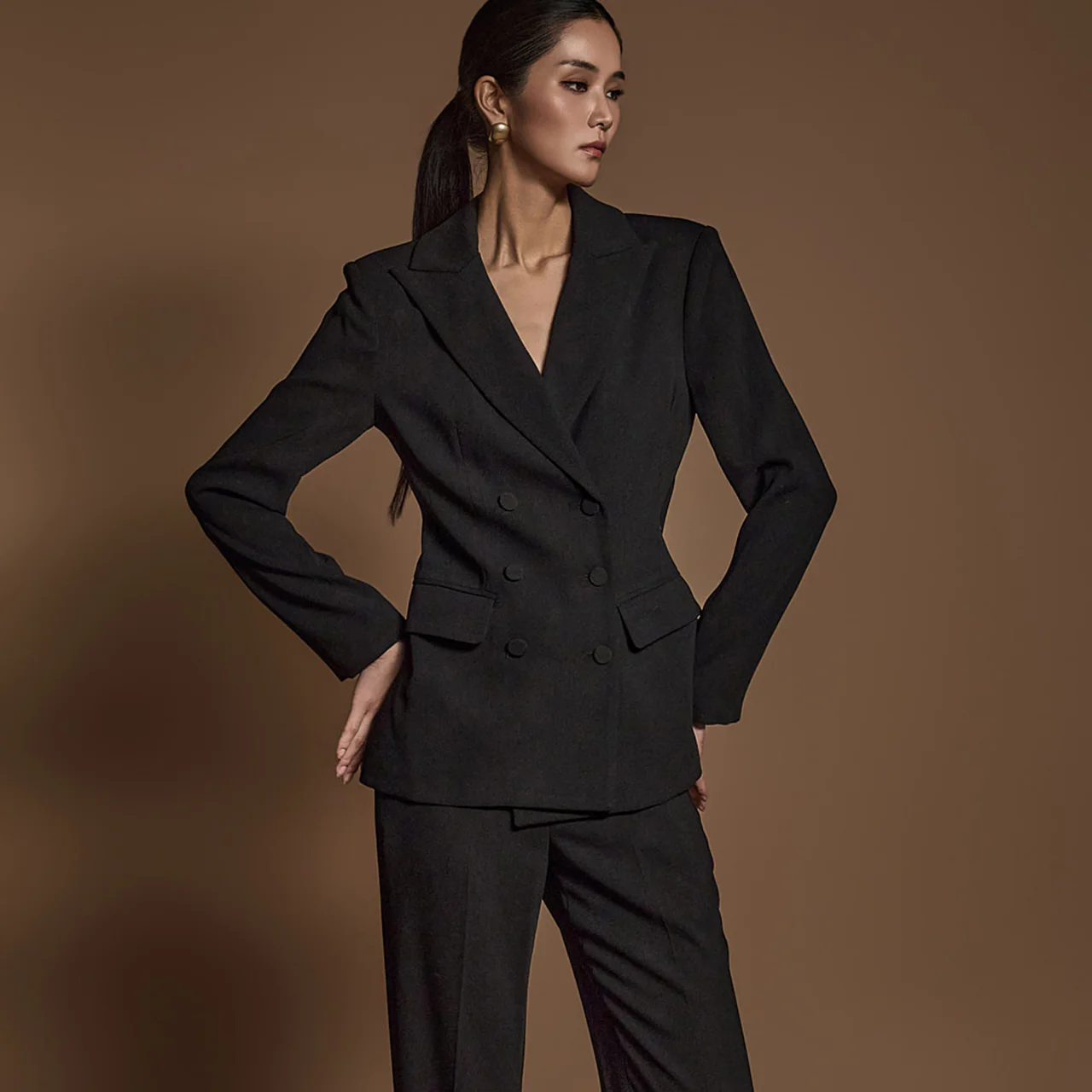 J2436 Double Button Jacket - Image 2