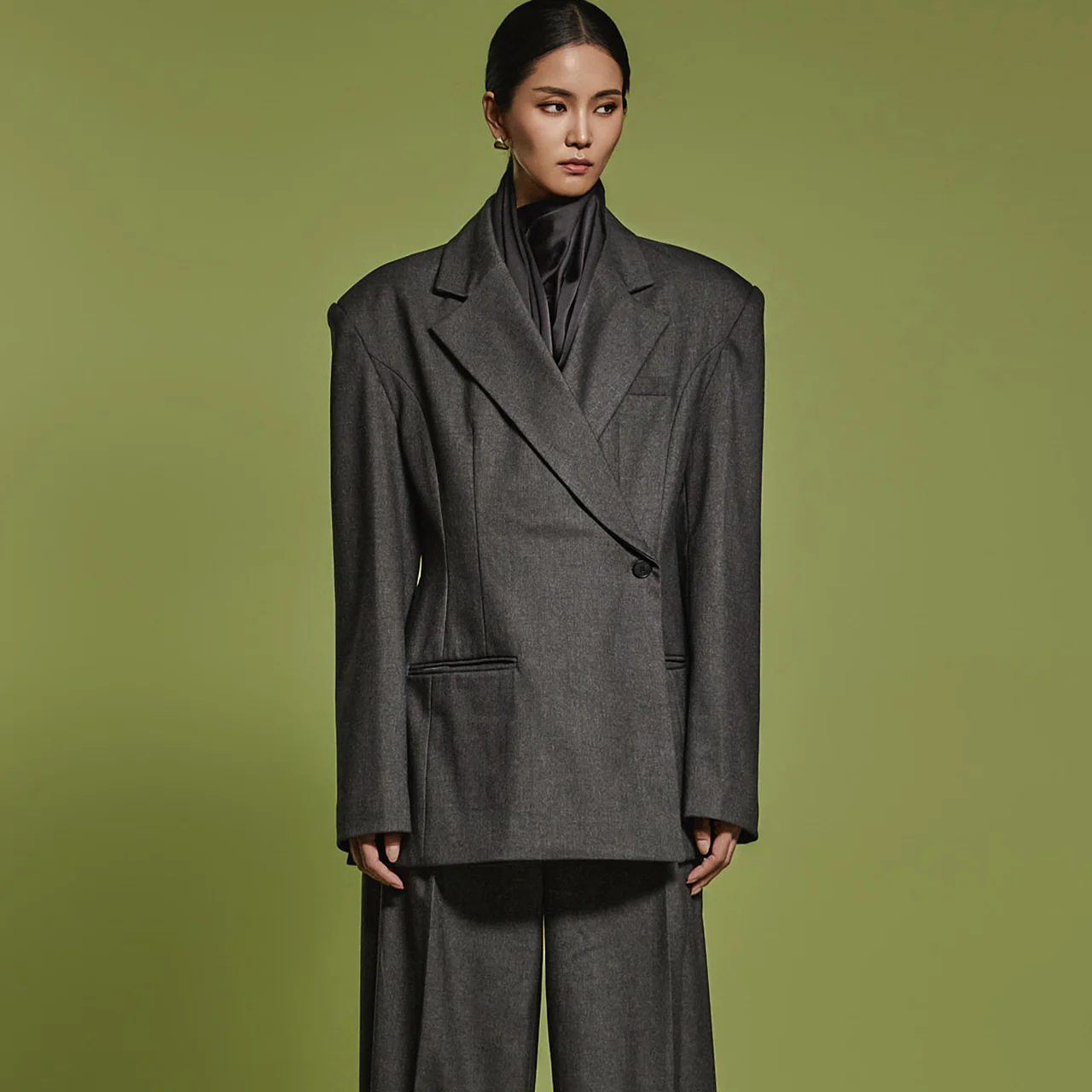 J2493 Side Slit Jacket - Image 2