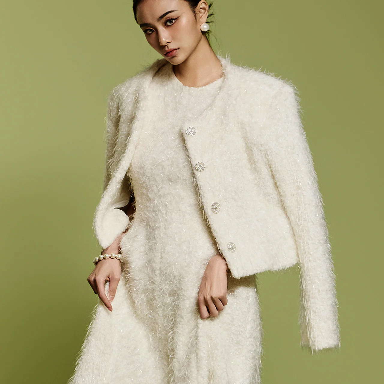 J2512 Bouclé Jacket - Image 2