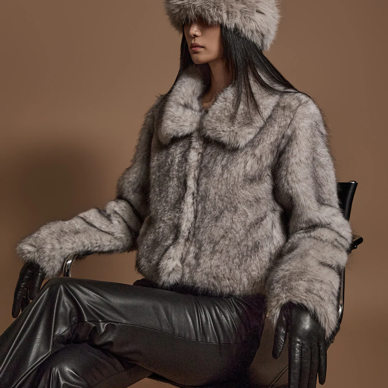 J2539 Fur Jacket - Image 2