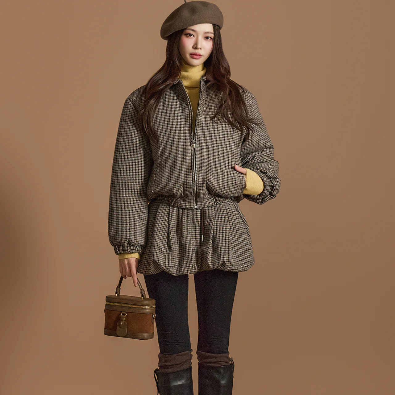 J2563 Quilted Wool Jumper - Image 2