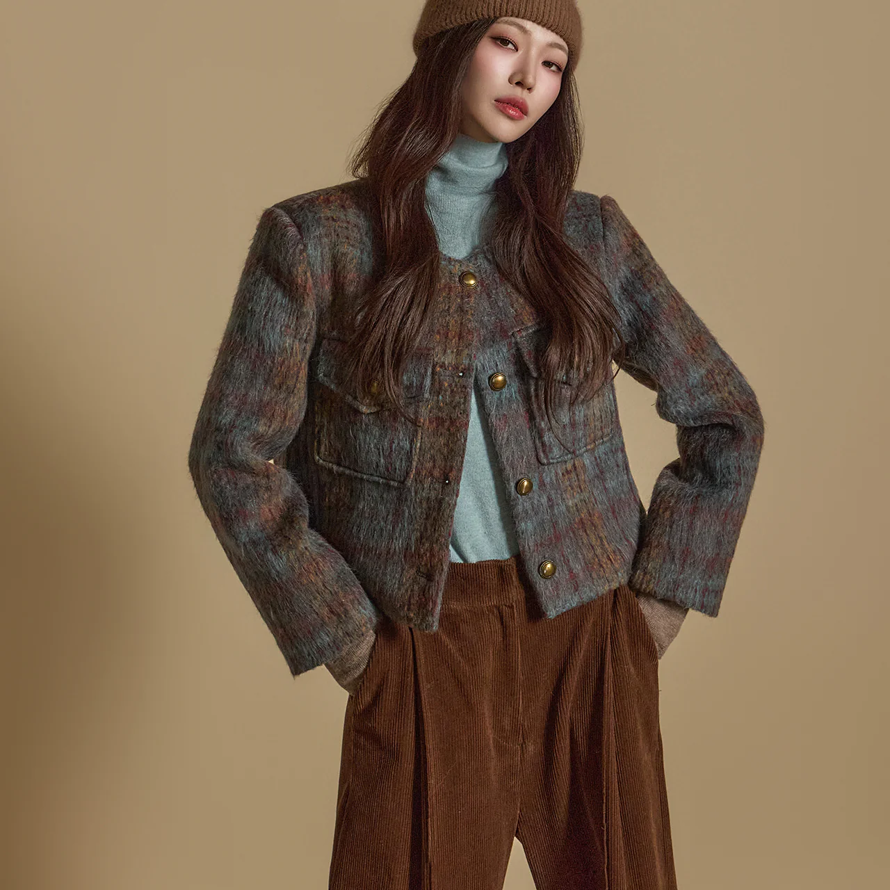 J2610 Plaid Jacket - Image 2