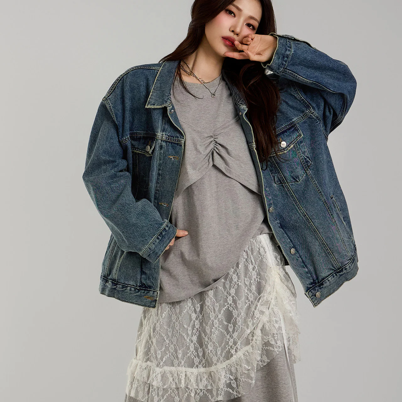 J2653 Denim Jacket - Image 2
