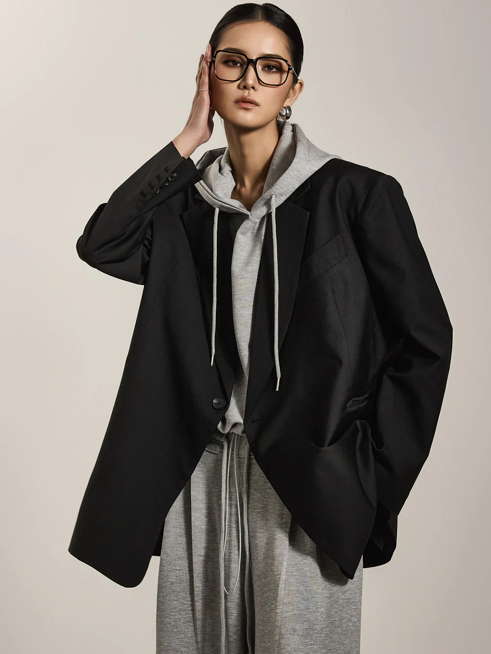 J2678 One Button Jacket