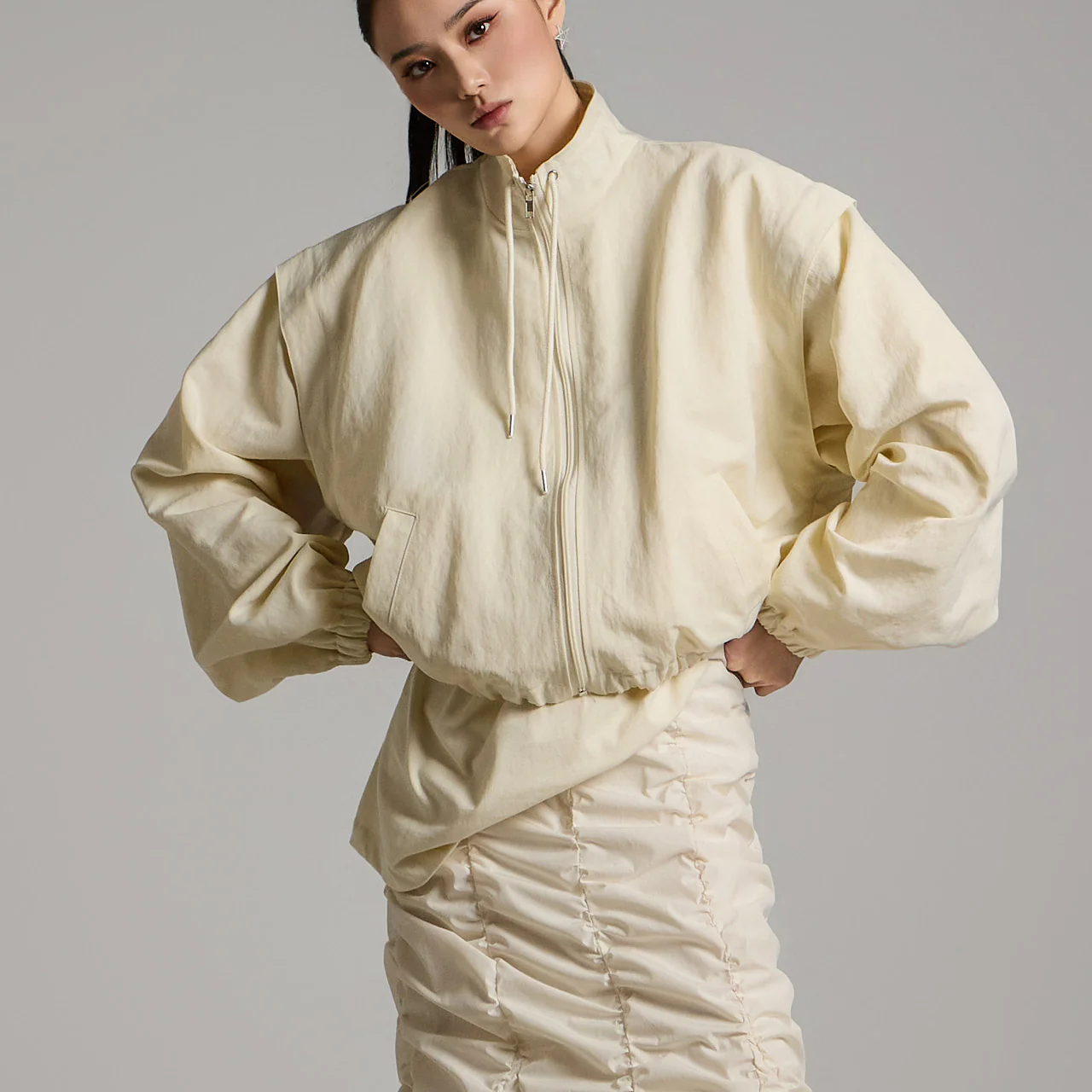J2689 Multi-Way Bomber Jacket - Image 2